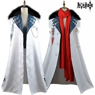 仮装 変装 コスチューム ゲーム アニメ ダドリーコスプレ衣装 Tartaglia 執行官 ファデュイ 原神Genshin スーツ ハロウィン 2024年新作入荷コスプレ