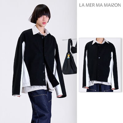 GOOVI ジャケット ハイツイストウールサージガンクラブチェック S〜M