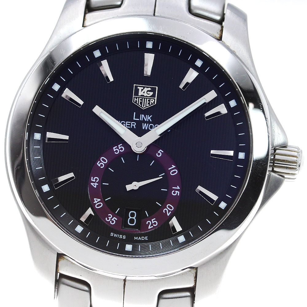 タグホイヤー TAG HEUER WJF211D リンク タイガーウッズモデル キャリバー6 自動巻き メンズ _839104【中古】