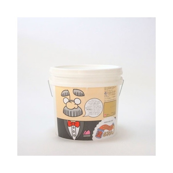 オンザウォール ひとりで塗れるもん (室内用塗り壁材) こて爺 カーミーブラウン 11kg