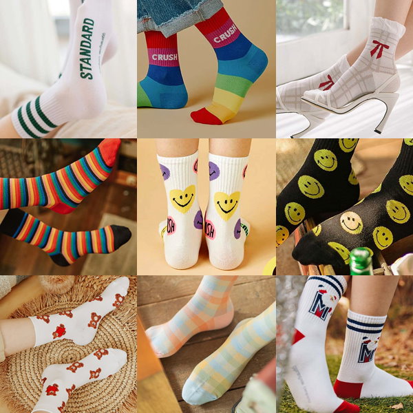 ★韓国靴下★ miniministore（ミニミニストア） 靴下 ハイソックス ニーソックス