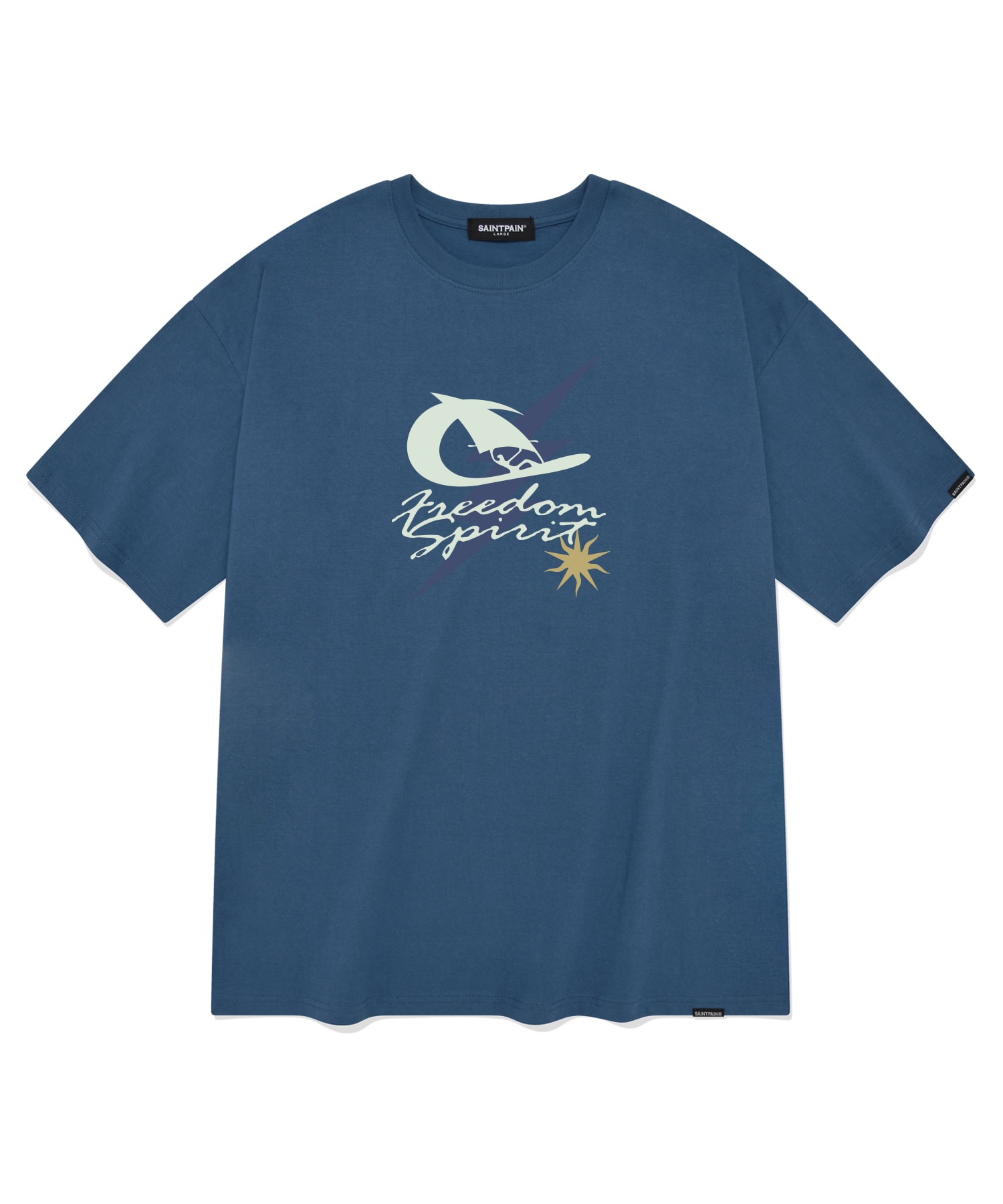 SP Surfing Volt Short Sleeve T-Shirt-DeepBlue