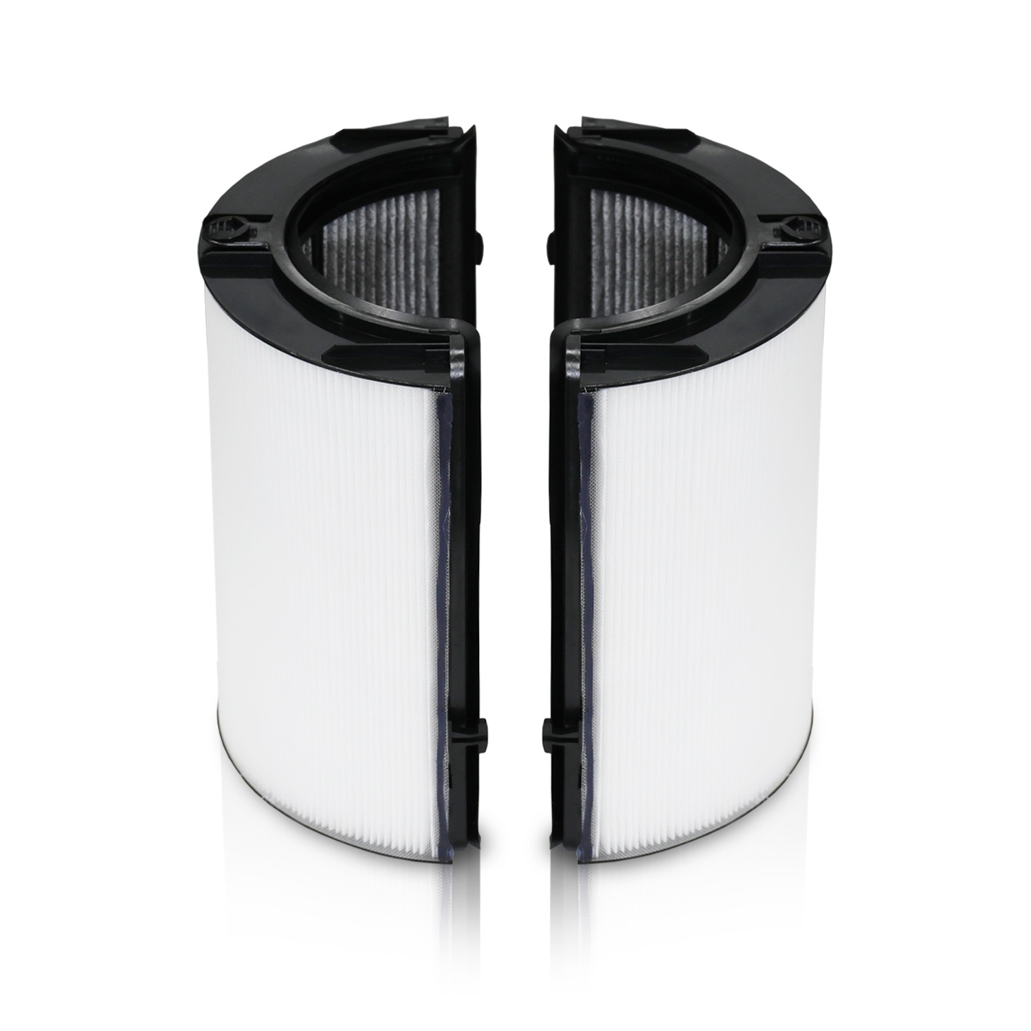 空気清浄機用フィルター リサイクルグラスHEPAフィルターと活性炭フィルターの一体型フィルター ダイソンと互換性のあるモデル TP04 TP07 HP07 TP7Aなどに対応 互換品