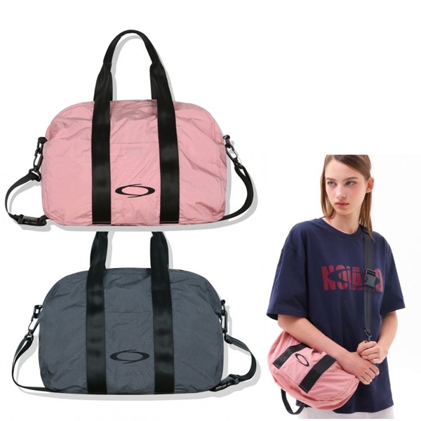 NOIAGO ESSENTIAL UTILITY CROSS BAG (PALE PINK/ CHARCOAL)