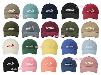 Qoo10] EMIS APPLIQUE BALL CAP (2 : バッグ・雑貨