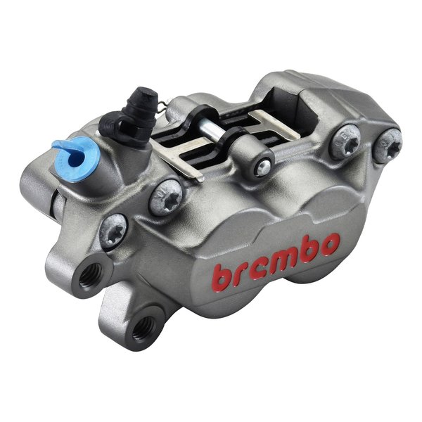 P4-40R アキシャル 4P キャリパー チタニウム レッドロゴ 左 φ30/34 取付ピッチ40m 20.5165.79