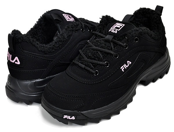 ディストーター プレミアム シアリング wfw23035-974 ブラック ピンク