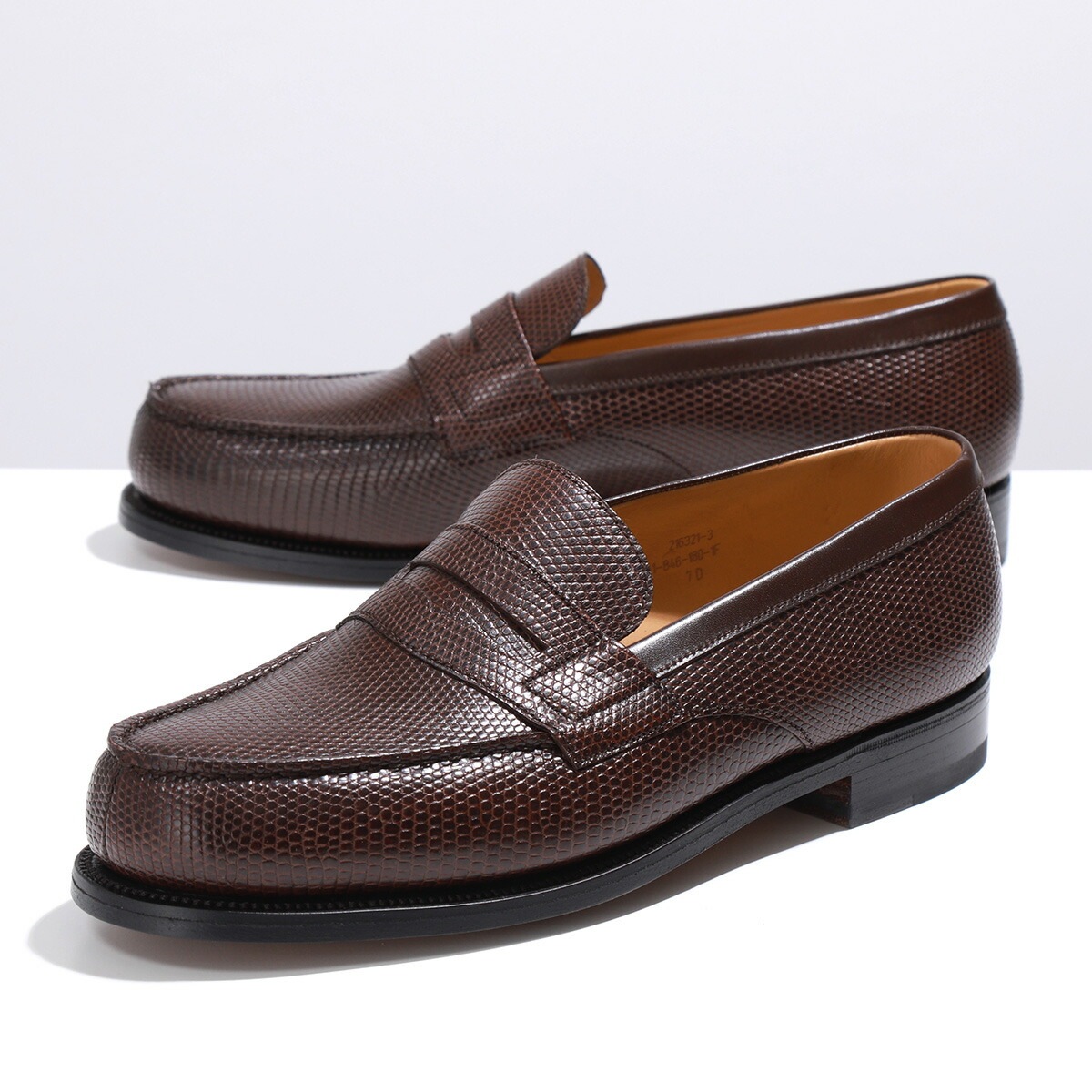 J.M. WESTON ジェイエムウエストン シグニチャー ローファー Signature Loafer #180 11418461801F Dワイズ メンズ レザー 革靴 コイン Brown-Liz