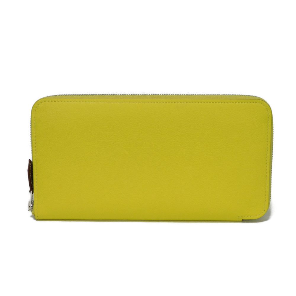 【中古】 長財布 マルチカラー ラウンドファスナー 美品 アザップ ロング シルクイン アンリベリテ 自由に