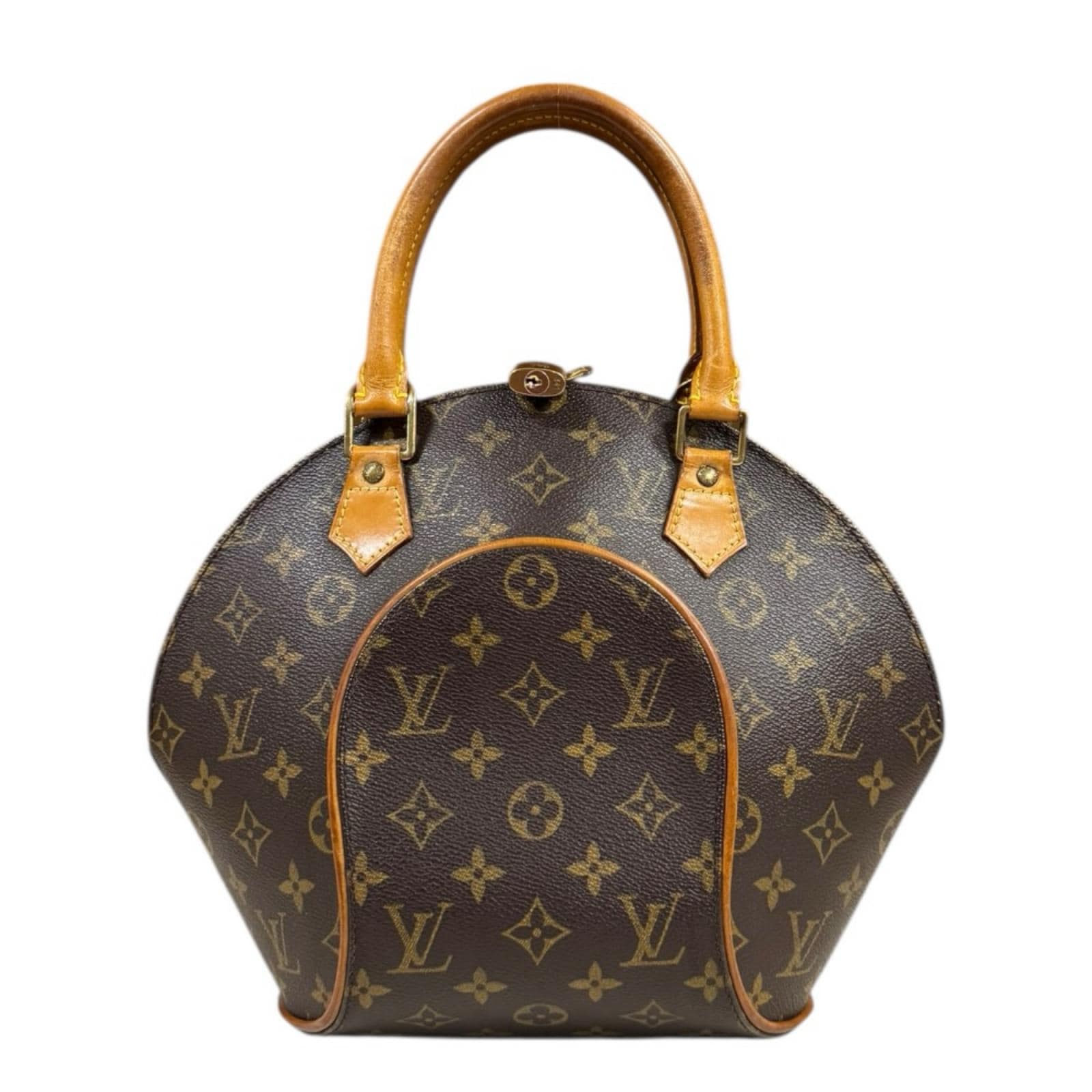 ルイヴィトン エリプスPM モノグラム ハンドバッグ モノグラムキャンバス M51127 ブラウン LOUIS VUITTON 中古