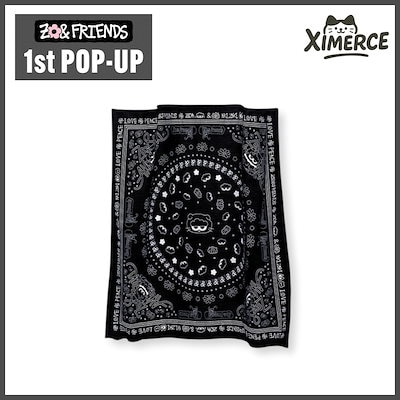 韓国　G-DRAGON　ZO&FRIENDS　スカーフ ZOA スカーフ gdragon ZONFRIENDS ZO&FRIENDS - メルカリ
