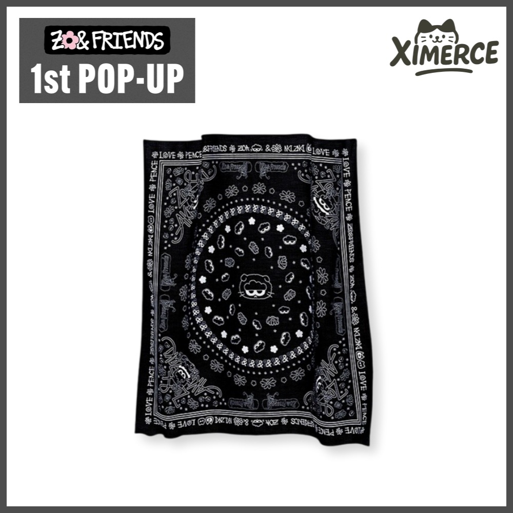 ZOA スカーフ　gdragon ZONFRIENDS ZO&FRIENDS ZOA スカーフ gdragon ZONFRIENDS ZO&FRIENDS - メルカリ