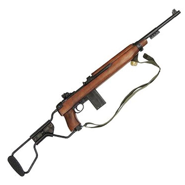 M1A1 カービン パラトルーパーモデル ベルト付き 折りたたみ式銃床付き 空挺部隊モデル 着剣装置付 半自動小銃 DENIX デニックス 1132/C 90cm レプリカ リアル 銃 コスプレ
