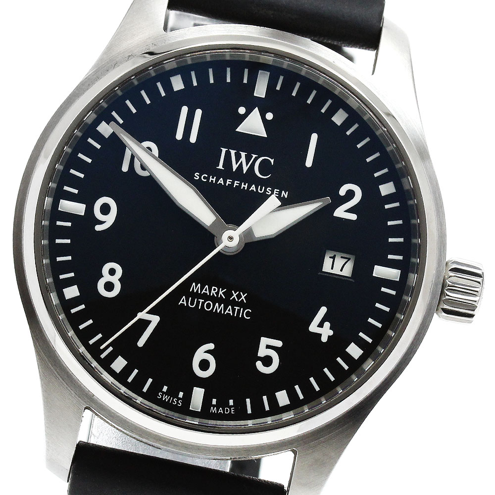 IWC IWC SCHAFFHAUSEN IW328201 パイロット・ウォッチ・マーク XX デイト 自動巻き メンズ 箱・保証書付き_903558【中古】