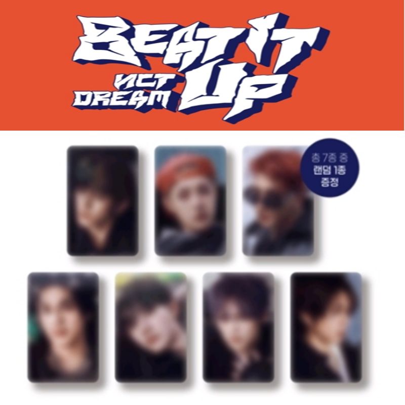 [KYOBO特典 7EA/1SET]NCT DREAM 6th Mini Album [Beat It Up][no album,only photocard]
