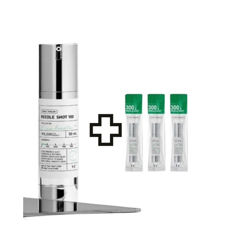 VT リドルショット 100 エッセンス 50ml + リドルショット 300 1ml x 3ea エイジングケア透明感UP！