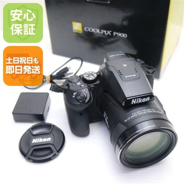 超美品 COOLPIX P900 ブラック コンデジ Nikon 102
