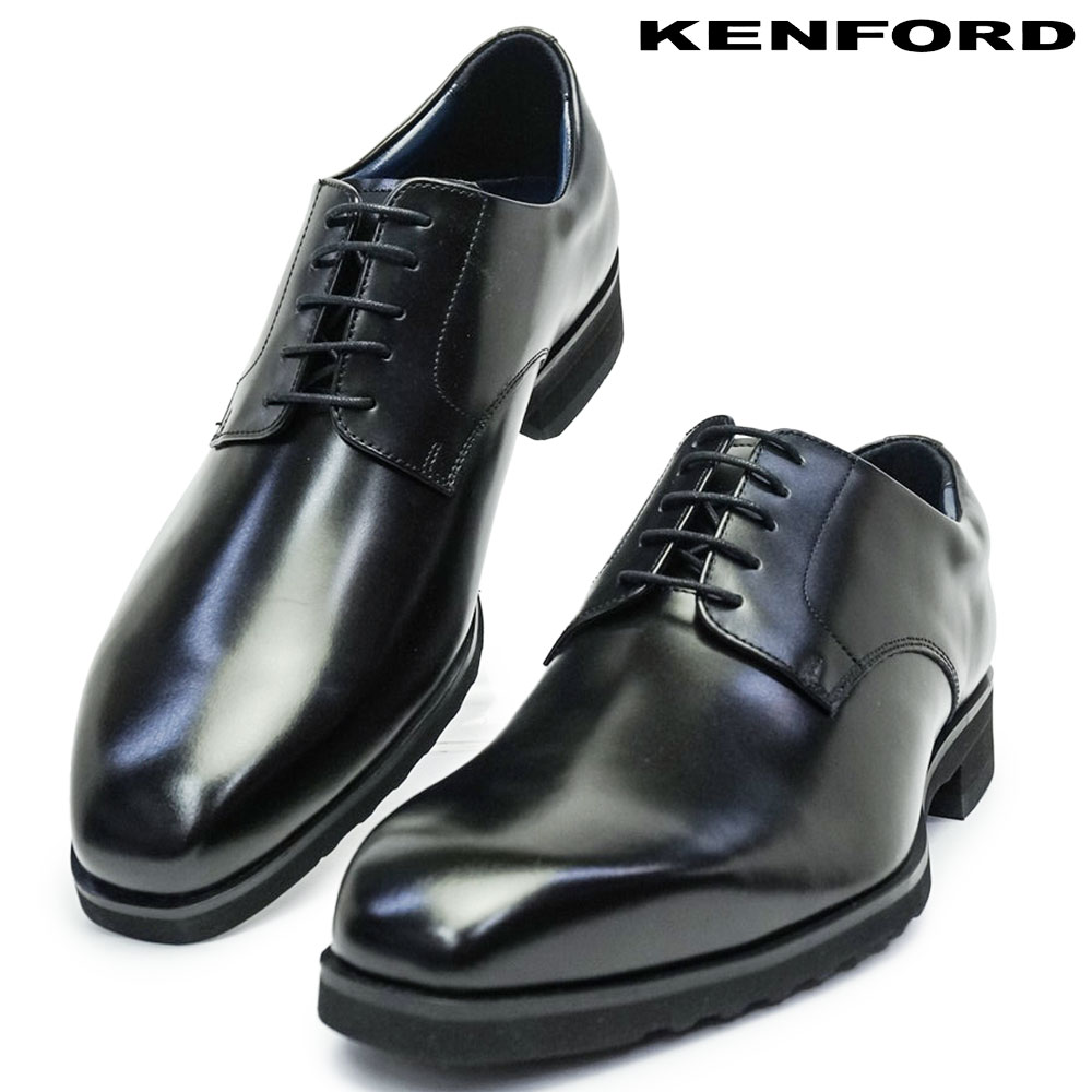 KP01 フォーマル スクエアトウ 本革 軽量 外羽 メンズ 靴 ビジネスシューズ