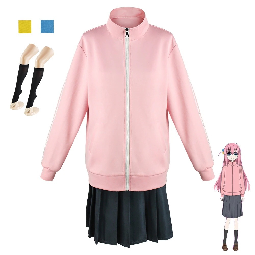 【最安値挑戦】孤独ロック后藤一里c服喜多郁代コスプレ演技服后藤一里コスプレ服