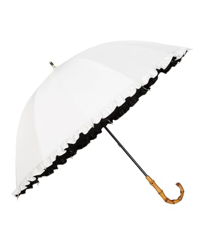 【2024】Wpc. 最強の日傘 UVO(ウーボ)長傘／12K フリル オフ遮光率＆UVカット率100%/UPF50＋/遮熱/晴雨兼