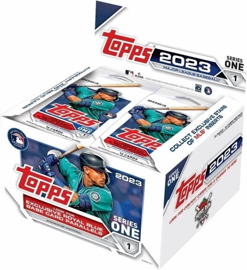 トップス 2023 シリーズ1 ベースボール メジャーリーグ カード 大谷翔平 MLB Topps Series 1 Baseball Retail Box 16枚入り 24パック BOX 輸入品 13,350円