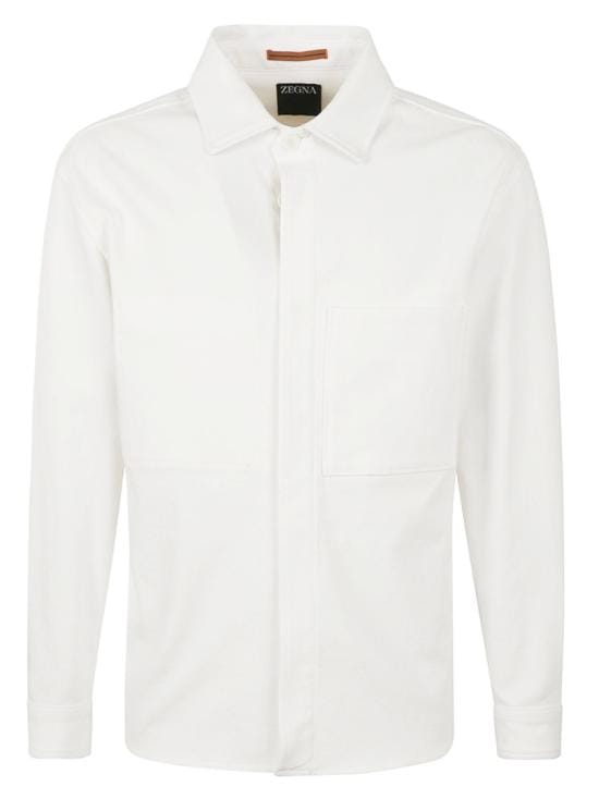 ERMENEGILDO ZEGNA Men Shirts UBI81A5400B100 White