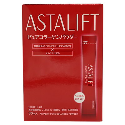 他サイト： 【国内正規品】ピュアコラーゲンパウダー 5.5g 30本（1箱）（宅配便B発送）の商品画像