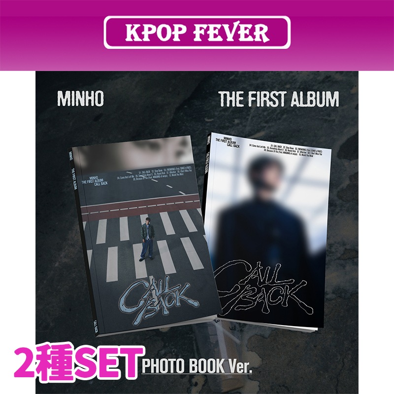 2種SET SHINEE MINHO [CALL BACK] (Photobook Ver.) 1st Album