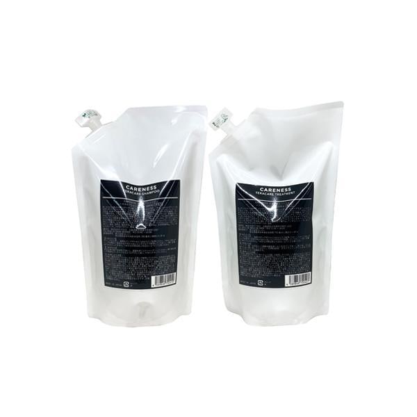 [セット販売] ケアネス テラケア シャンプー 1000ml + トリートメント II 1000g レフィル 詰め替え 美容室専売 サロン専売