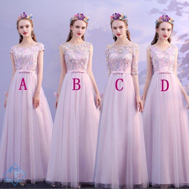 ブライズメイドドレス ロングドレス カラードレス 安い お呼ばれドレス フォーマルドレス 結婚式 ウ