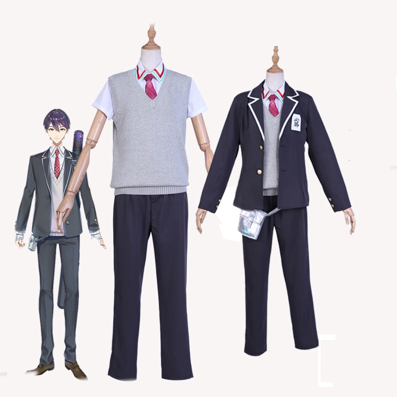 バーチャル YouTuber VTuber にじさんじ 剣持刀也 けんもちとうや コスプレ衣装 新衣装 コスプレ 衣装 ウィッグ 靴 ハロウィン 仮装 ステージ服 コスチューム