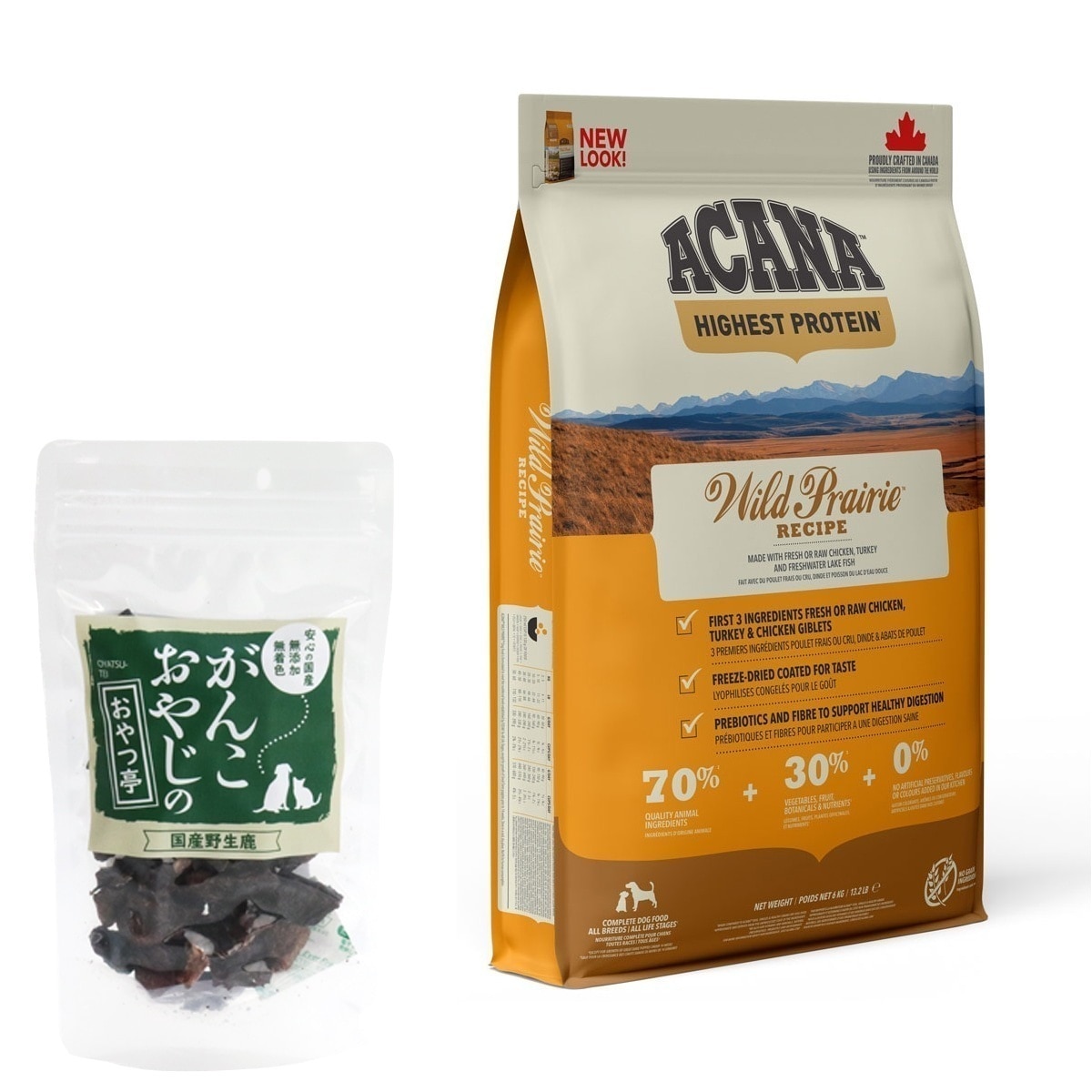 ハイエストプロテイン ワイルドプレイリードッグ 6kg ドッグフード【国産鹿肉ラング30g付き】