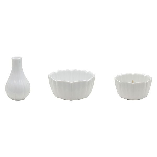 ALTE MEISTER 秋桜 3点セット 白磁