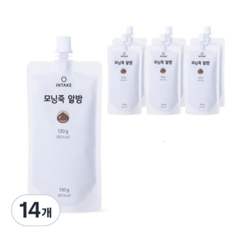 インテイクモーニングジュースアルバーム即席お粥130g14個
