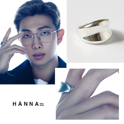 Qoo10] HANNA543 bts RM着用 R501 シルバーリン : 腕時計