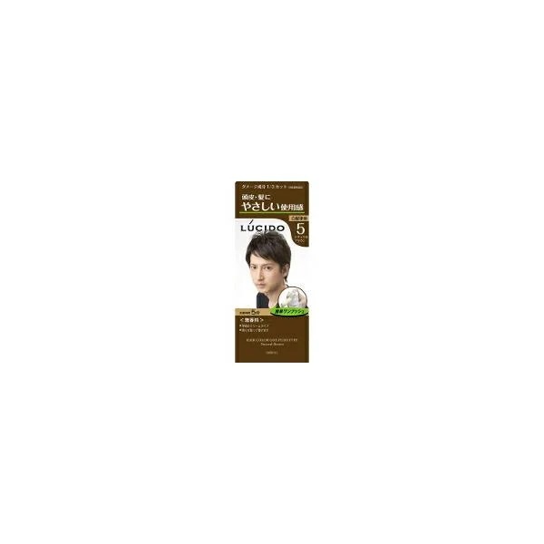 【10個セット】mandom マンダム LUCIDO ルシード ワンプッシュケアカラー ナチュラルブラウン