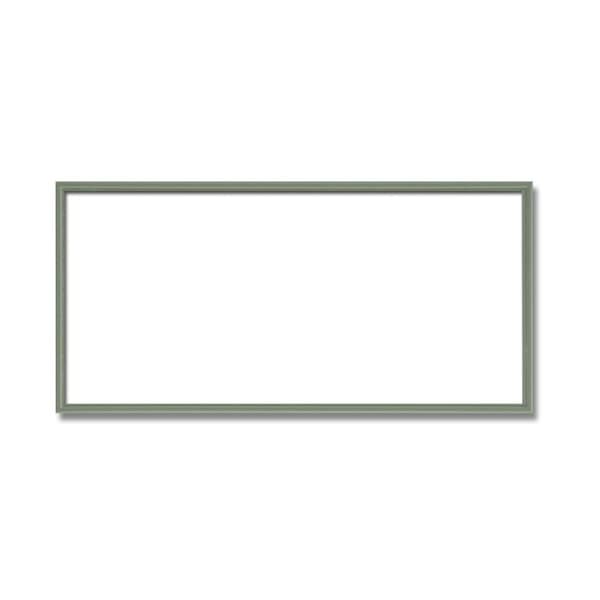 (長方形額)木製額 縦横兼用額 カラー4色展開 カラー長方形額（600300mm）グリーン