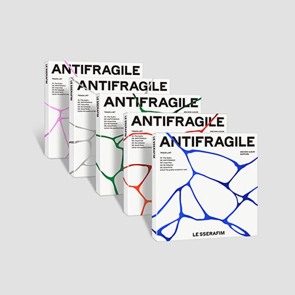 [未開封新品] （ 5種） ルセラフィム ANTIFRAGILE ミニアルバム2集 LE SSERAFIM (COMPACT Ver.)