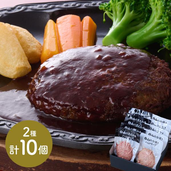 東京 人形町 日山 日山のハンバーグ2種セット 各150gx各5 SISK