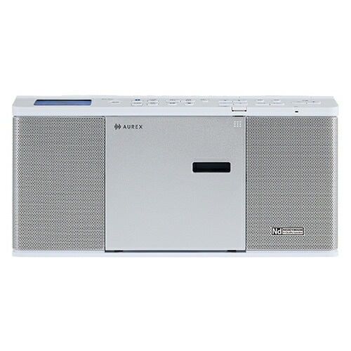 東芝【TOSHIBA】SD/USB/CDラジオ ホワイト AUREX ワイドFM対応 Bluetooth対応 TY-ANX3-W【オーレックス】
