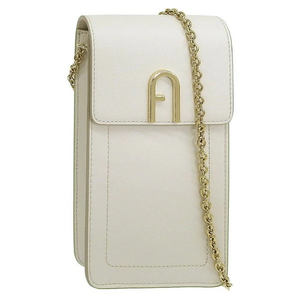 フルラ バッグ レディース ショルダーバッグ 縦型 レザー ホワイト フロー FLOW VERTICAL CROSSBODY WE00543BX20451704S FURLA