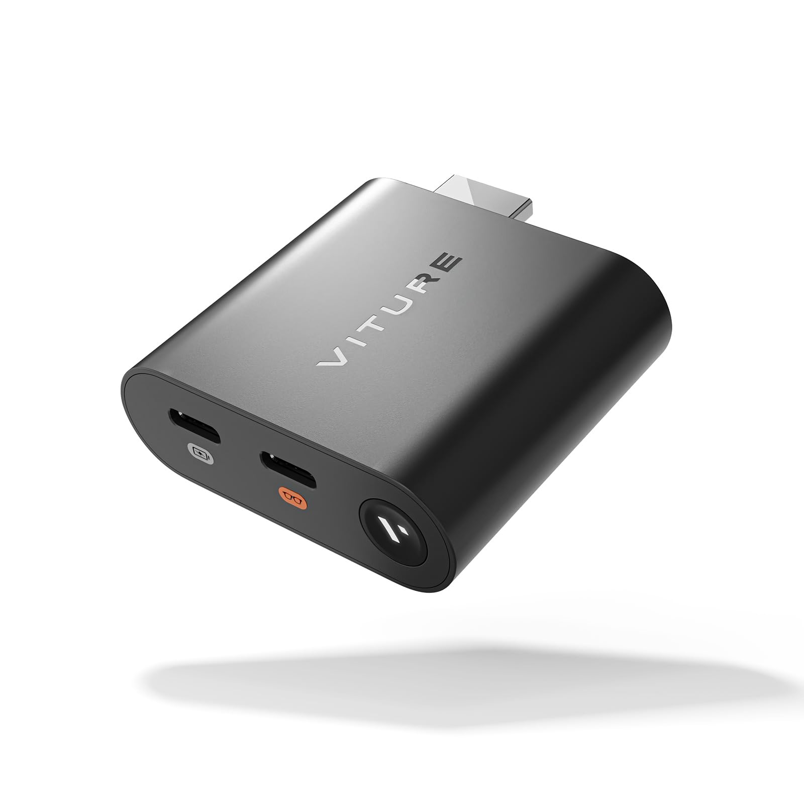 【正規販売店】VITURE HDMI XR グラス用 アダプター iPhone 14以前モデル対応 マルチスクリーン プレイ中充電可 2.8hバッテリー Playstation Xbox対応 VITU