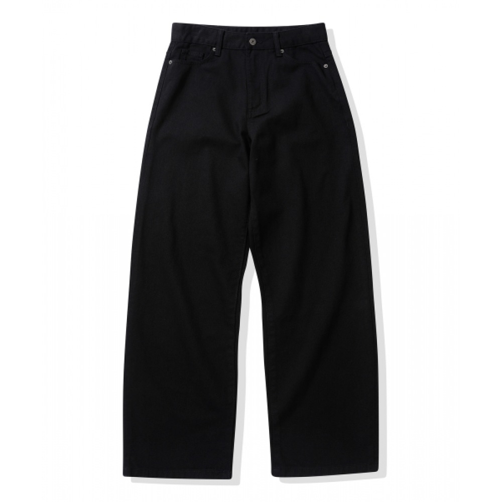 CODEGRAPHY ワイドウォッシュコットンパンツ_ブラック