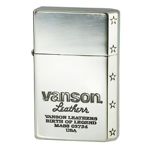 オイルライター vanson×GEAR TOP V-GT-05 ロゴデザイン シルバー