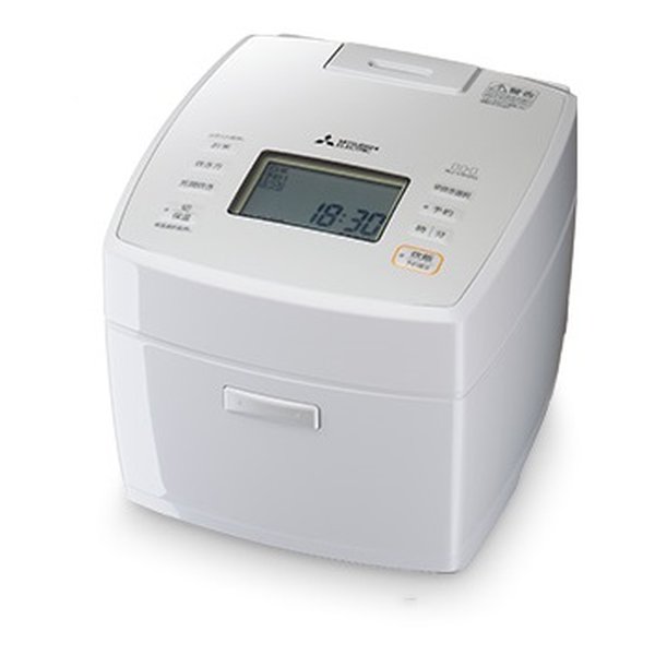 IHジャー炊飯器 備長炭/炭炊釜/熾火/5.5合/月白 NJ-VS10G-W