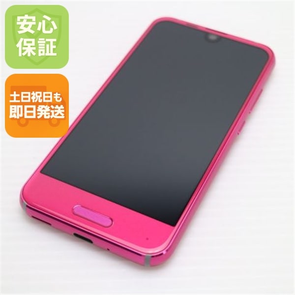 新品同様 SHV41 AQUOS R compact ローズピンク スマホ 149