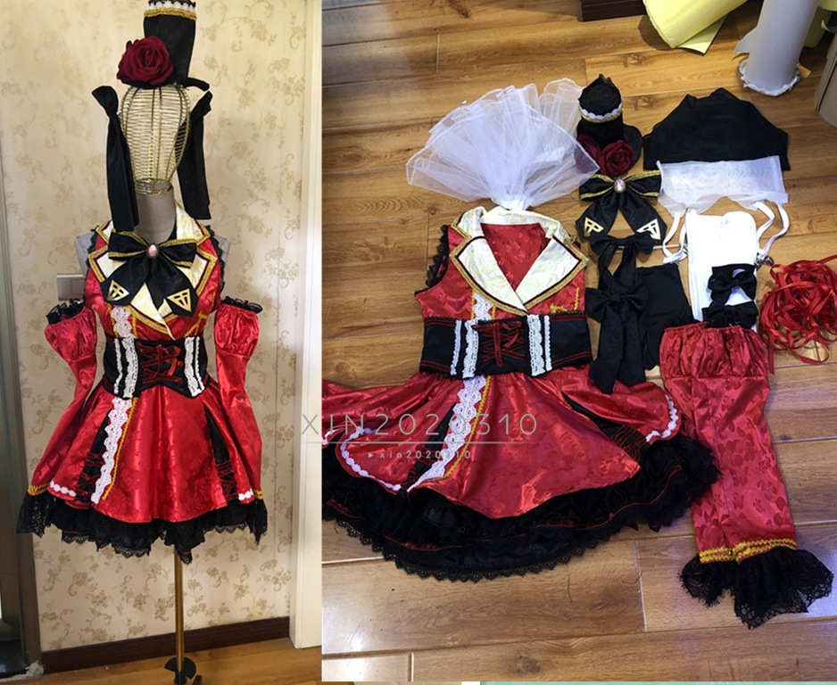 出産祝い Hololive 宝鐘マリン バーチャルyoutuber 帽子付き ゴシックロリータ 靴別売り コスプレ衣装風 ウィッグ コスチューム Size 男性xxl Www Pulse Orange Cm