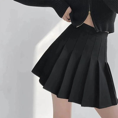 【今日限定】プリーツスカート ファッションスカート 無地 ミニスカート 制服 Aラインスカート1093APA 25,919円