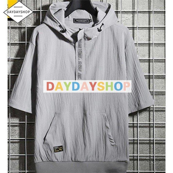 ｔシャツ メンズ 半袖 夏 カットソー サマーパーカー フード付き 紳士 トップス カジュアル アメ Lawma Academy