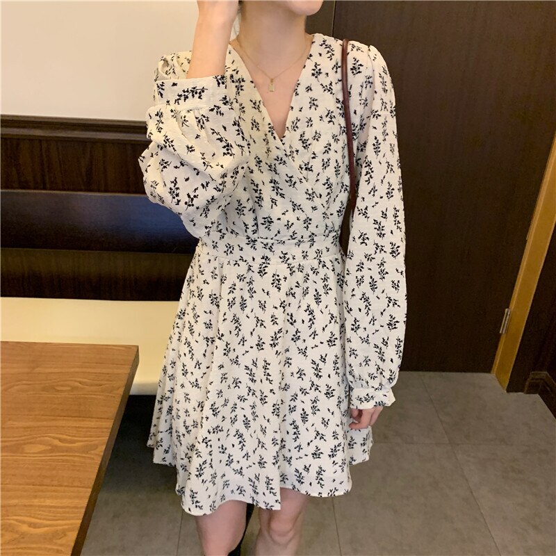 2色 ワンピース 半袖 春 夏 秋 きれいめ カジュアル かわいい フォーマル aライン シャツワンピース Aライン フレア ワンピドレス ショート ショート丈 膝上 ぽわん袖 キャンディスリーブ 萌